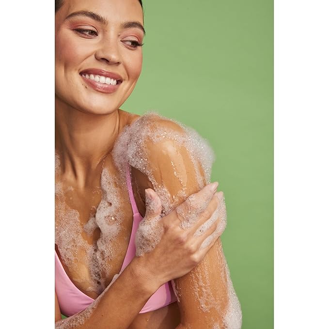 Tree Hut Pink Hibiscus Foaming Gel Wash, Hydrating & Moisturizing Body Wash with Shea Butter & Nourishing Essential Oils, Daily Cleanser for Soft Smooth Skin, 18 fl oz