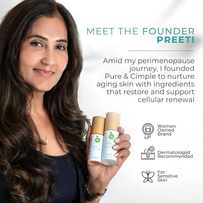 superRenew Retinol Alternative Organic Face Oil - Bakuchiol Night Oil with Sea Buckthorn, CoQ10, Squalane, Rosehip - Hydrating Anti-Aging Oil for Dry, Mature, Sensitive Skin (35ml)