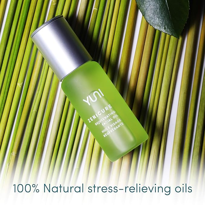 YUNI Beauty Rejuvenating Facial Oil – Natural Skincare – Face Oil for Gua Sha & Facial Massage – Organic Anti-Ageing Face Oil for Dry Skin – Brightening & Firming Skin Care Oil